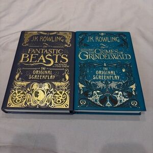 Fantastic Beasts Where To Find Them & Crimes Of Grindelwald Screenplay Books